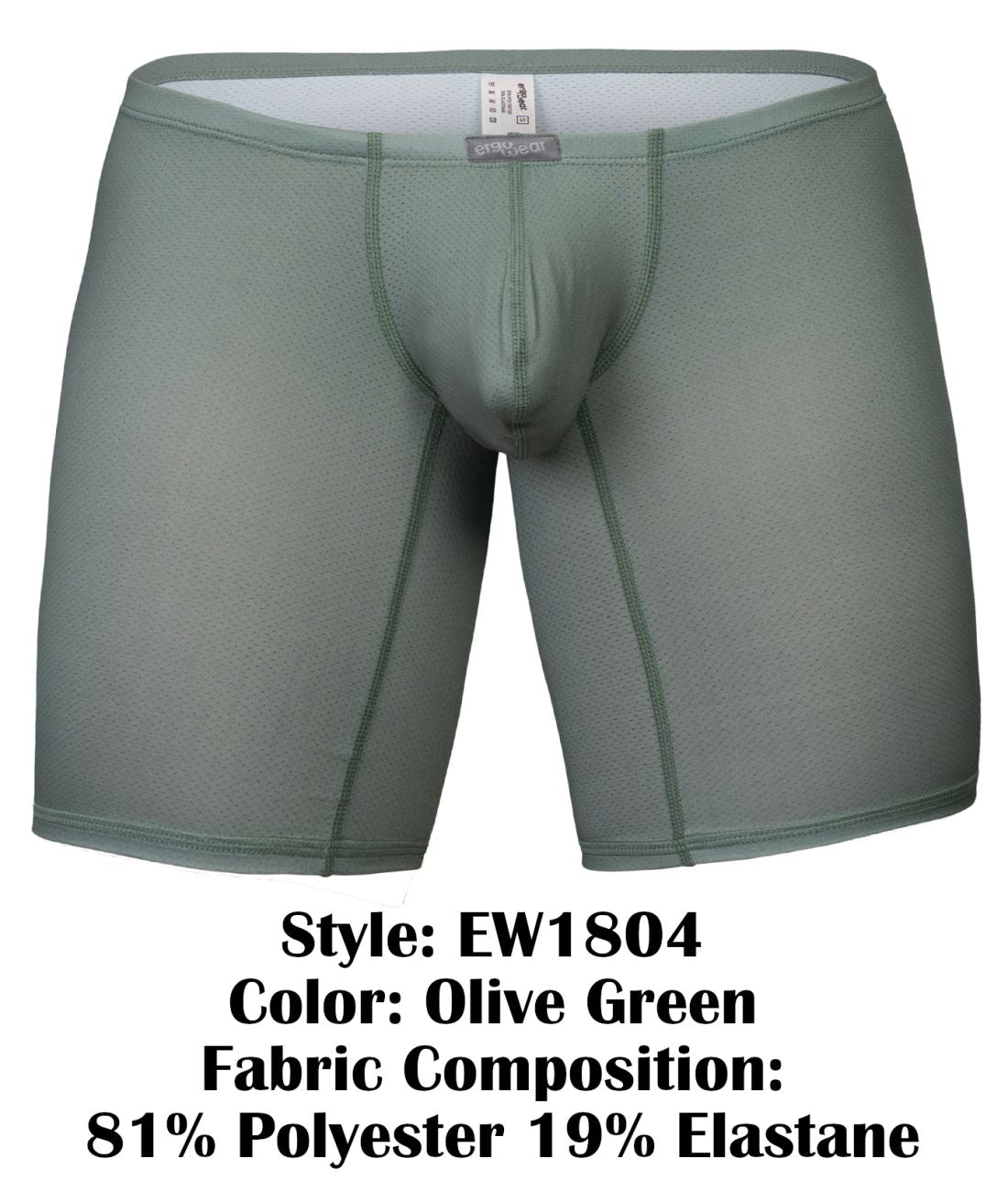 ErgoWear X4D SE Boxer Briefs - Olive Green
