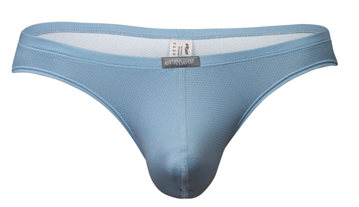 ErgoWear Men's Underwear EW1805 X4D SE Thongs Color Stone Blue