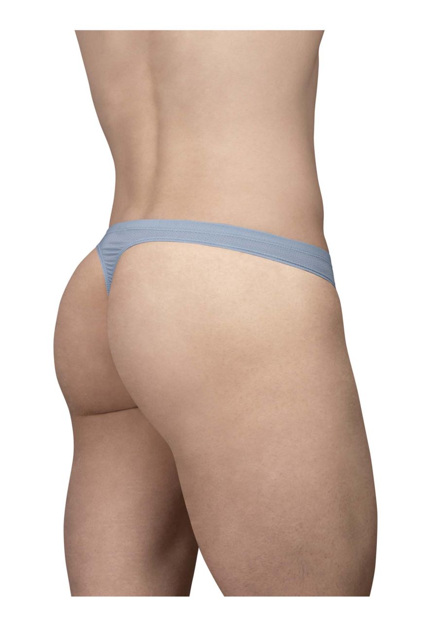ErgoWear Men's Underwear EW1805 X4D SE Thongs Color Stone Blue