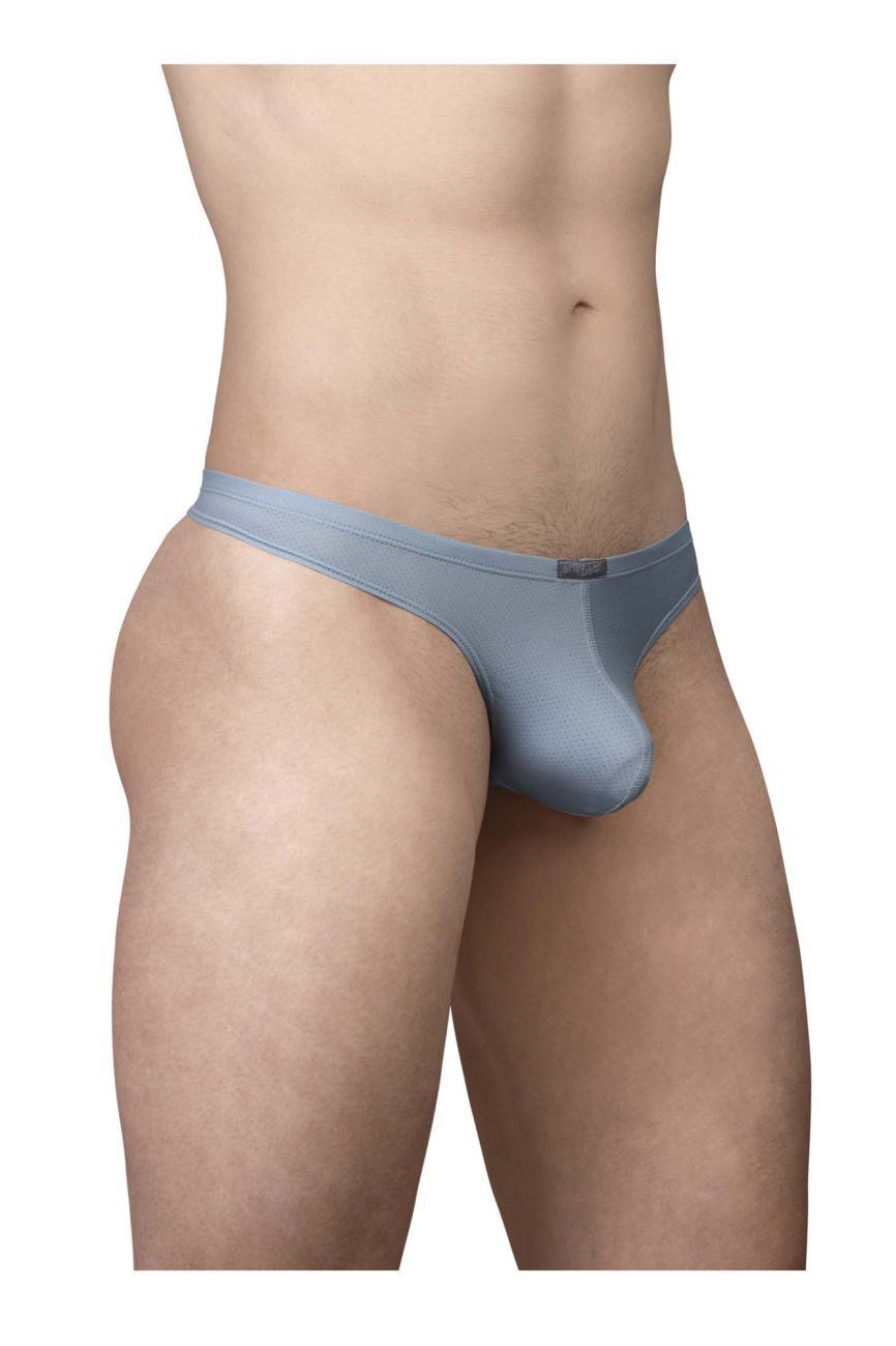 ErgoWear Men's Underwear EW1805 X4D SE Thongs Color Stone Blue