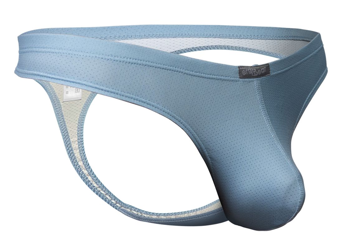 ErgoWear Men's Underwear EW1805 X4D SE Thongs Color Stone Blue