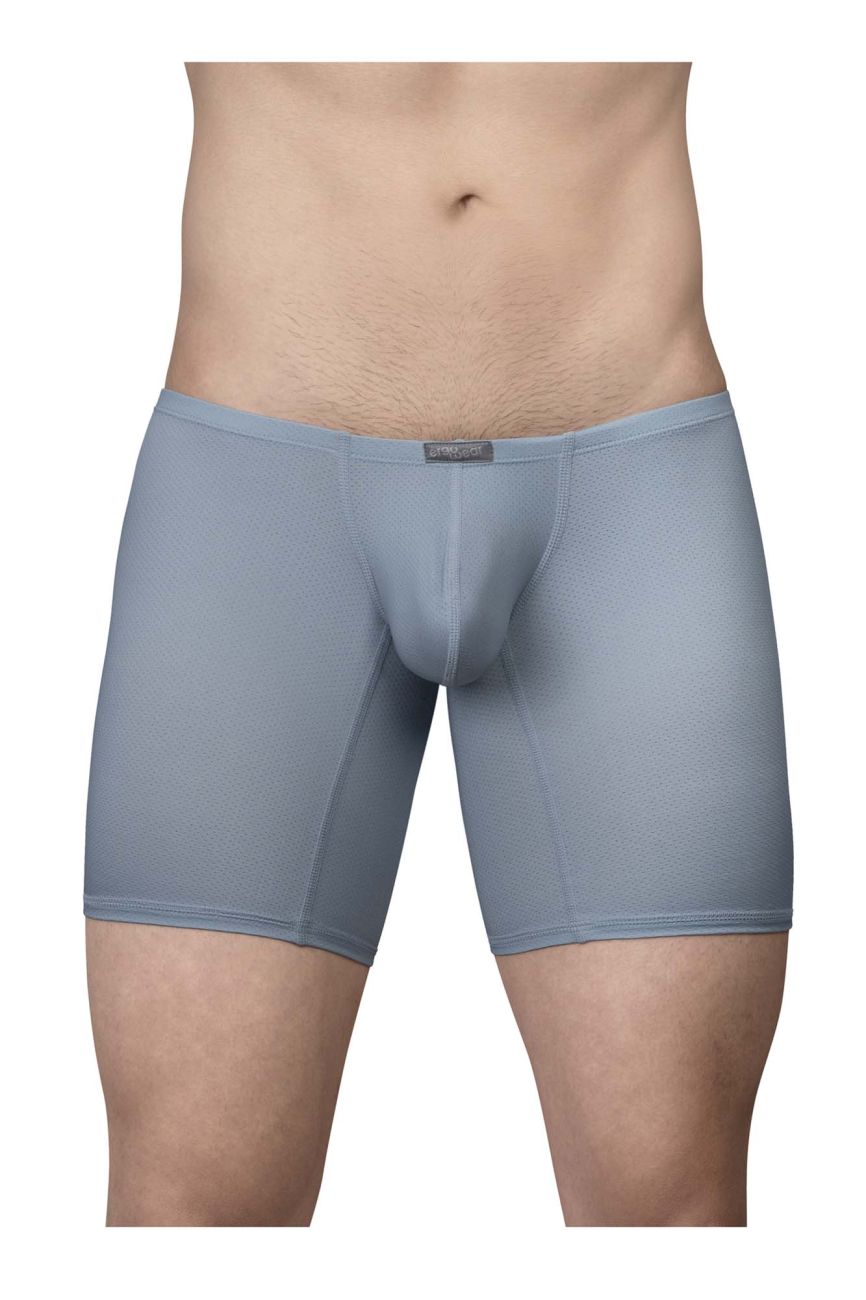 ErgoWear Men's Underwear EW1808 X4D SE Boxer Briefs Color Stone Blue