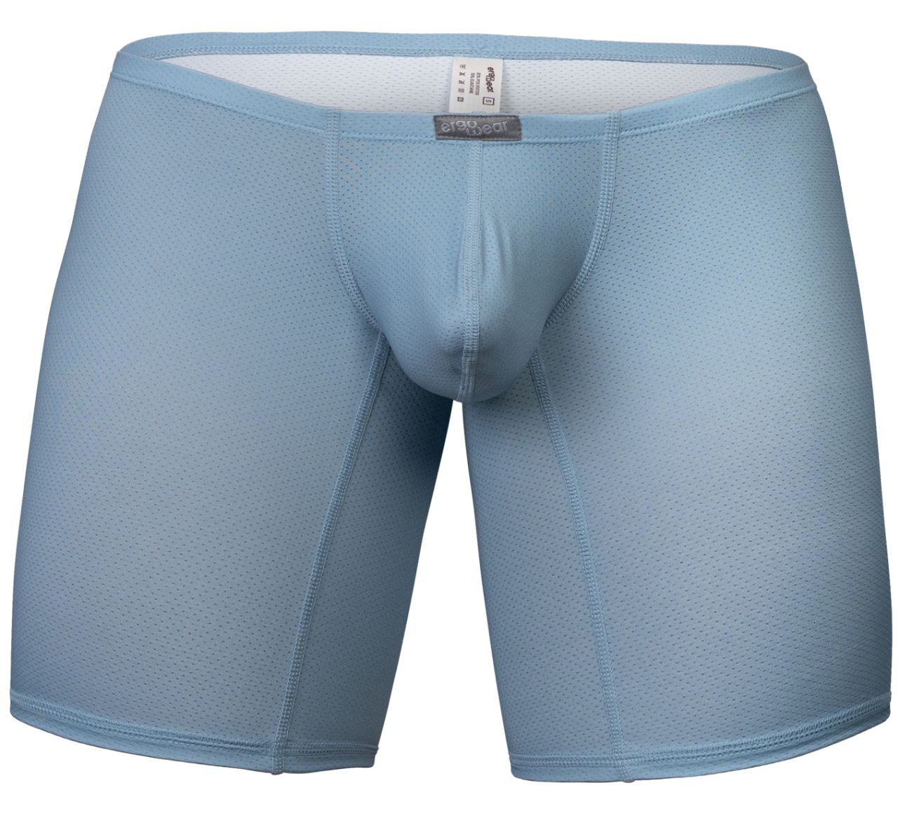 ErgoWear Men's Underwear EW1808 X4D SE Boxer Briefs Color Stone Blue