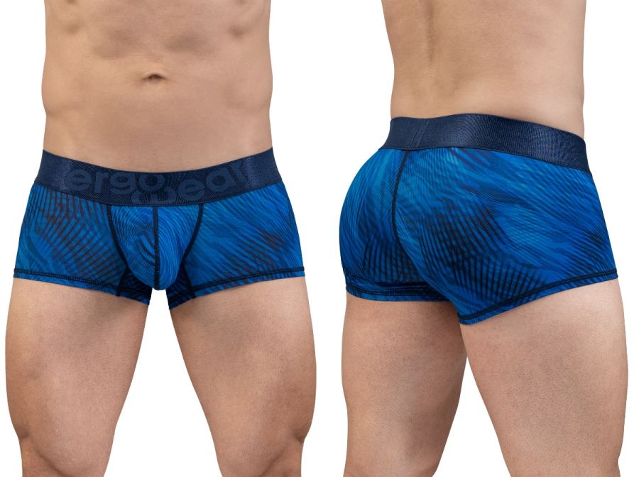 ErgoWear Men's Underwear EW1818 MAX BOLD SE Trunks Color Mid Blue