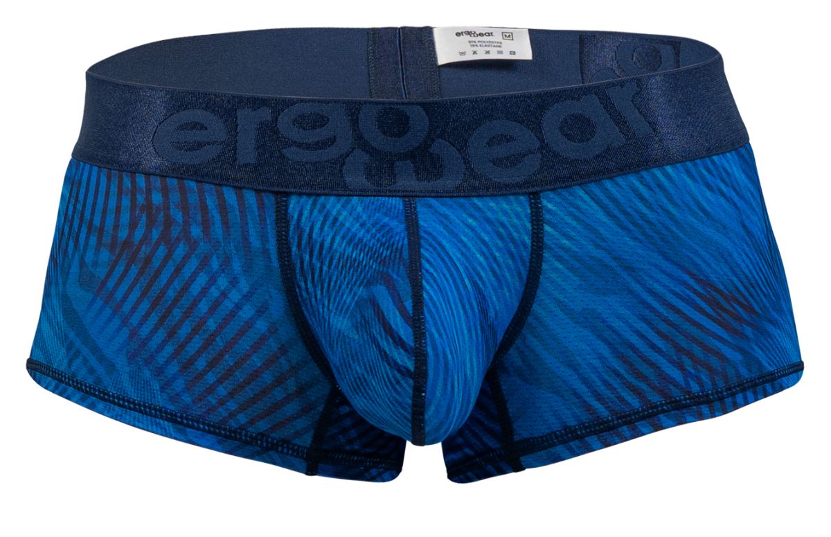 ErgoWear Men's Underwear EW1818 MAX BOLD SE Trunks Color Mid Blue