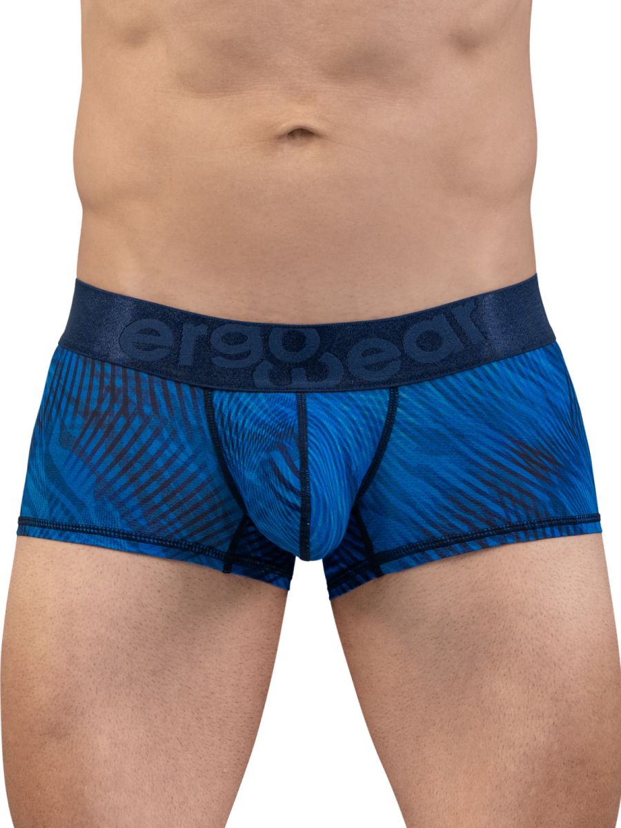 ErgoWear Men's Underwear EW1818 MAX BOLD SE Trunks Color Mid Blue