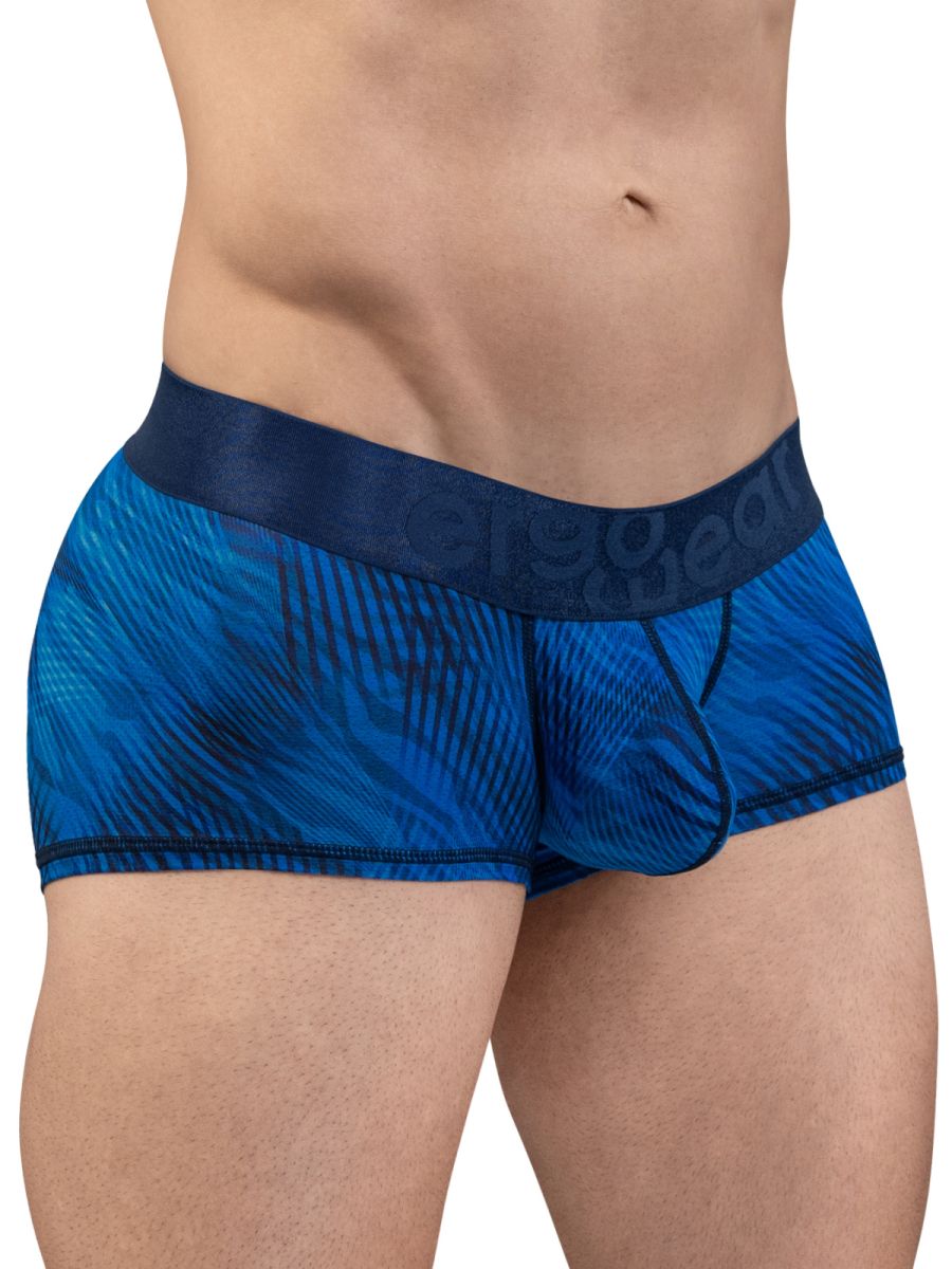 ErgoWear Men's Underwear EW1818 MAX BOLD SE Trunks Color Mid Blue