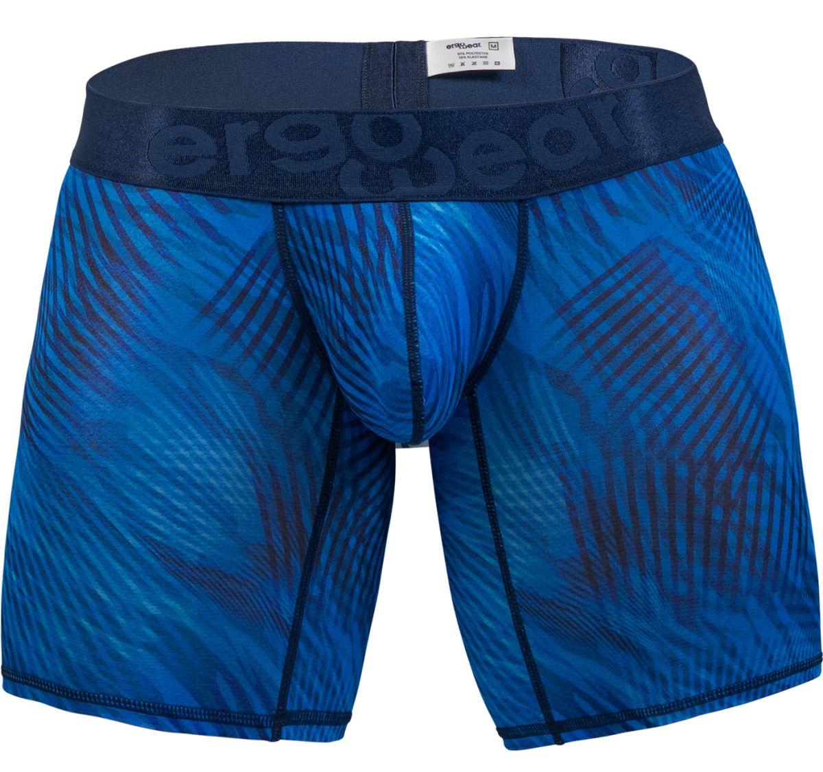 ErgoWear Men's Underwear EW1819 MAX BOLD SE Boxer Briefs Color Mid Blue