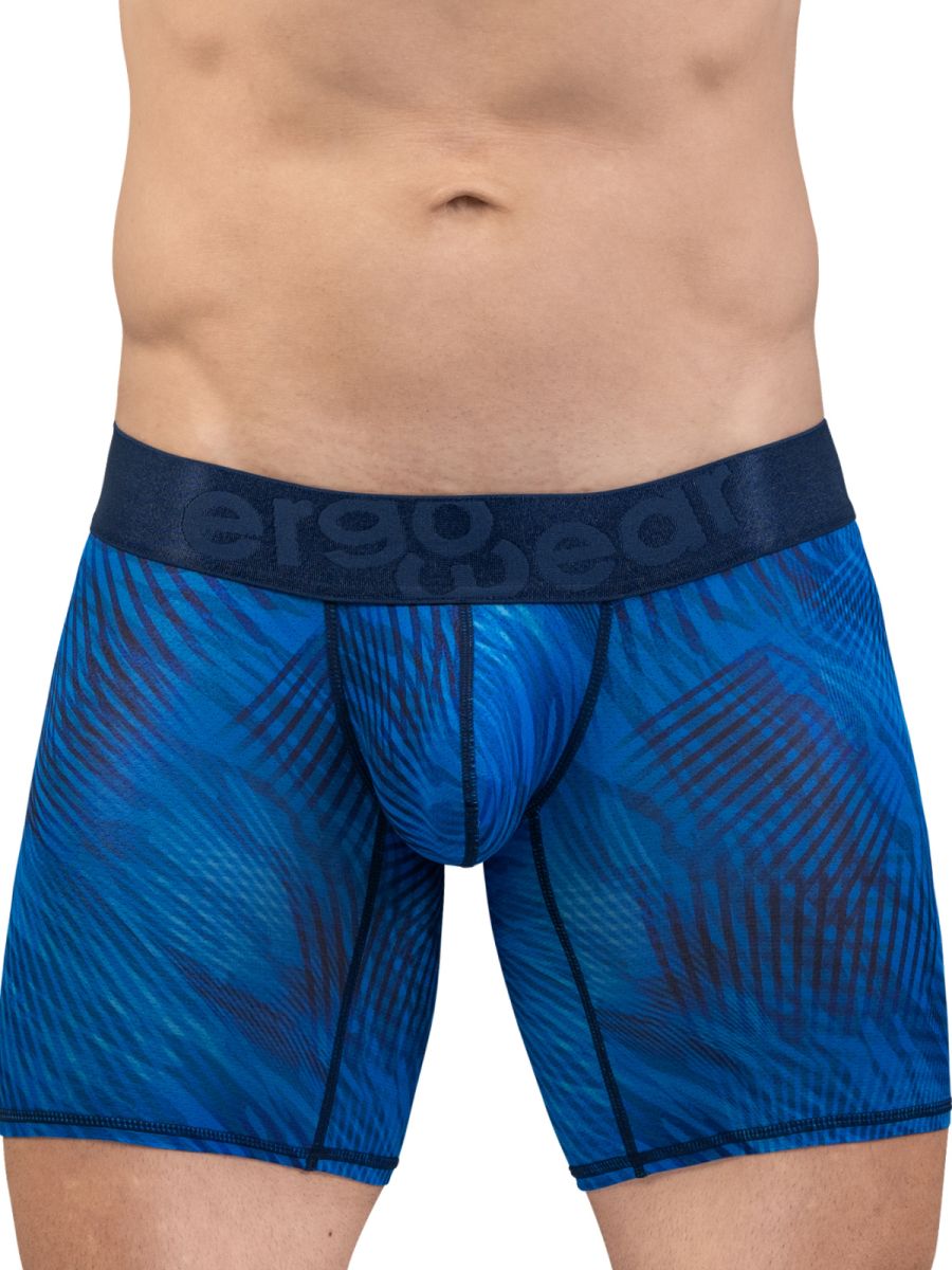 ErgoWear Men's Underwear EW1819 MAX BOLD SE Boxer Briefs Color Mid Blue