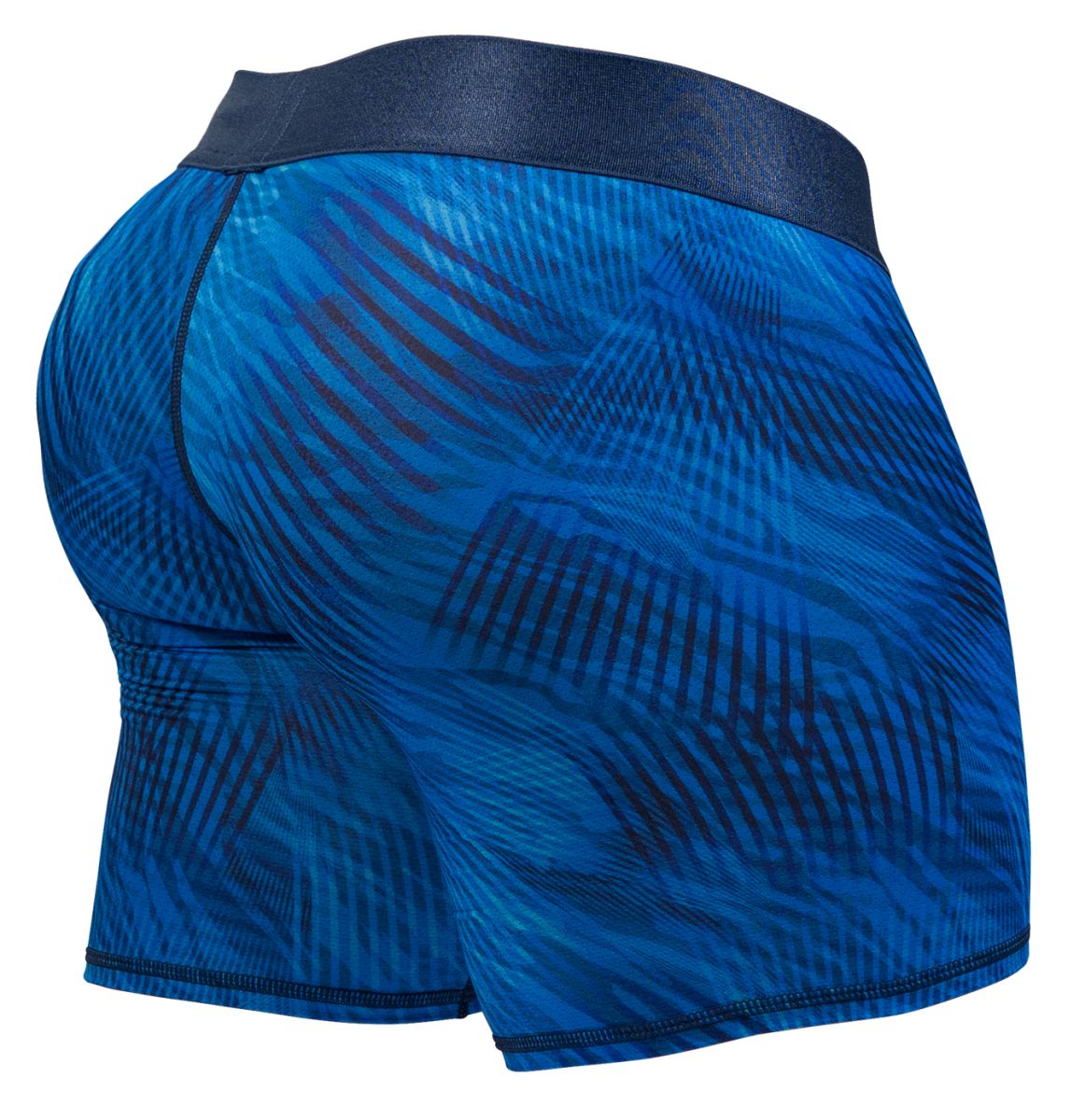 ErgoWear Men's Underwear EW1819 MAX BOLD SE Boxer Briefs Color Mid Blue