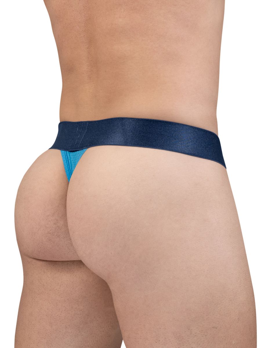 ErgoWear Men's Underwear EW1820 MAX BOLD SE G-String Color River Blue