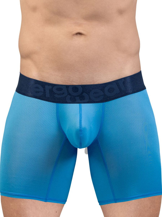 ErgoWear Men's Underwear EW1823 MAX BOLD SE Boxer Briefs Color River Blue