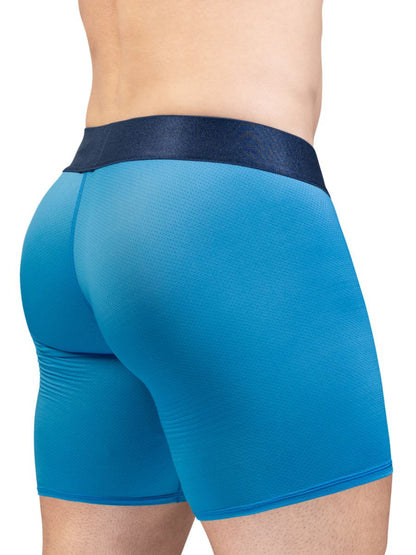 ErgoWear Men's Underwear EW1823 MAX BOLD SE Boxer Briefs Color River Blue