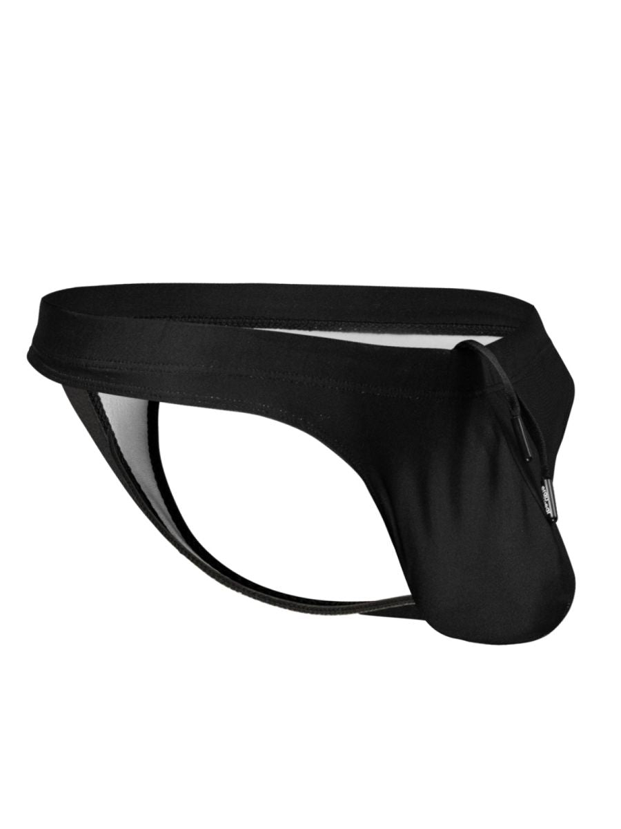 ErgoWear Men's active and swimwear EW1830 X4D SW Swim Thongs Color Black