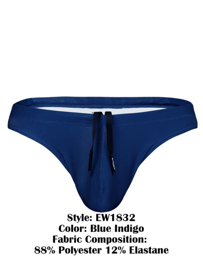 X4d SW Blue Indigo Swim Thong - view 8