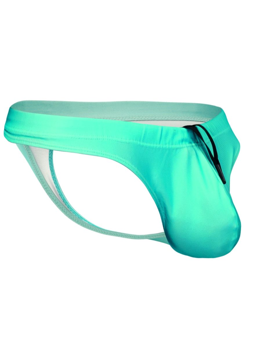 ErgoWear Men's active and swimwear EW1836 X4D SW Swim Thongs Color Aqua