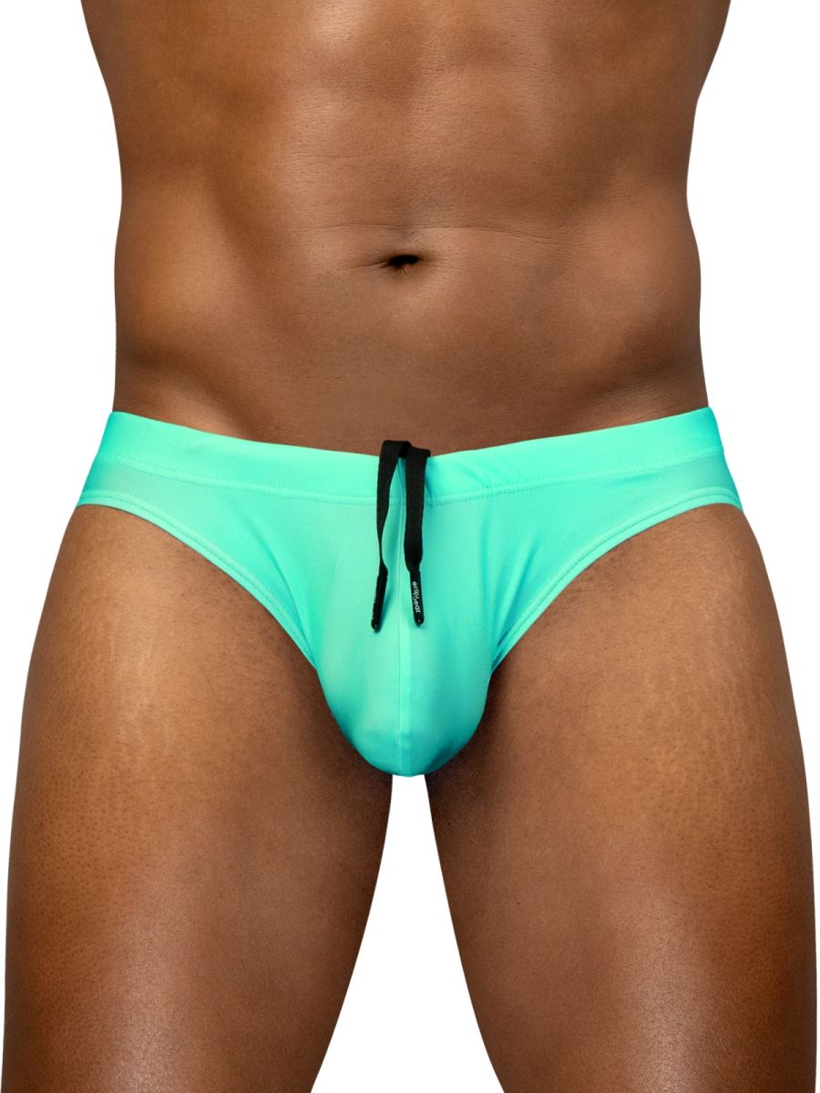 ErgoWear Men's active and swimwear EW1837 X4D SW Swim Bikini Color Aqua