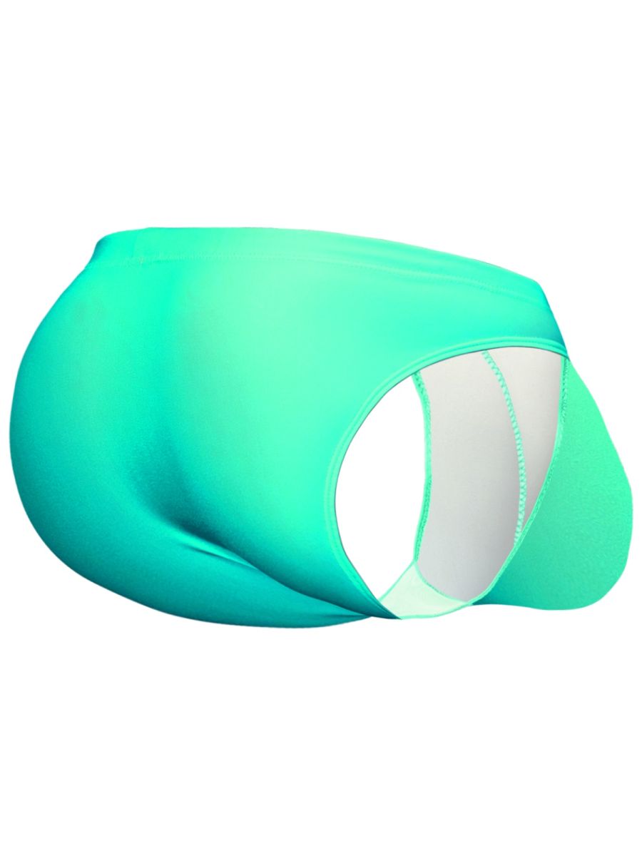 ErgoWear Men's active and swimwear EW1837 X4D SW Swim Bikini Color Aqua