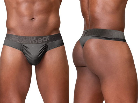 ErgoWear EW1841 Men's Underwear FEEL SE Sleek Ergonomic Thong Color Dark Gray - view 1