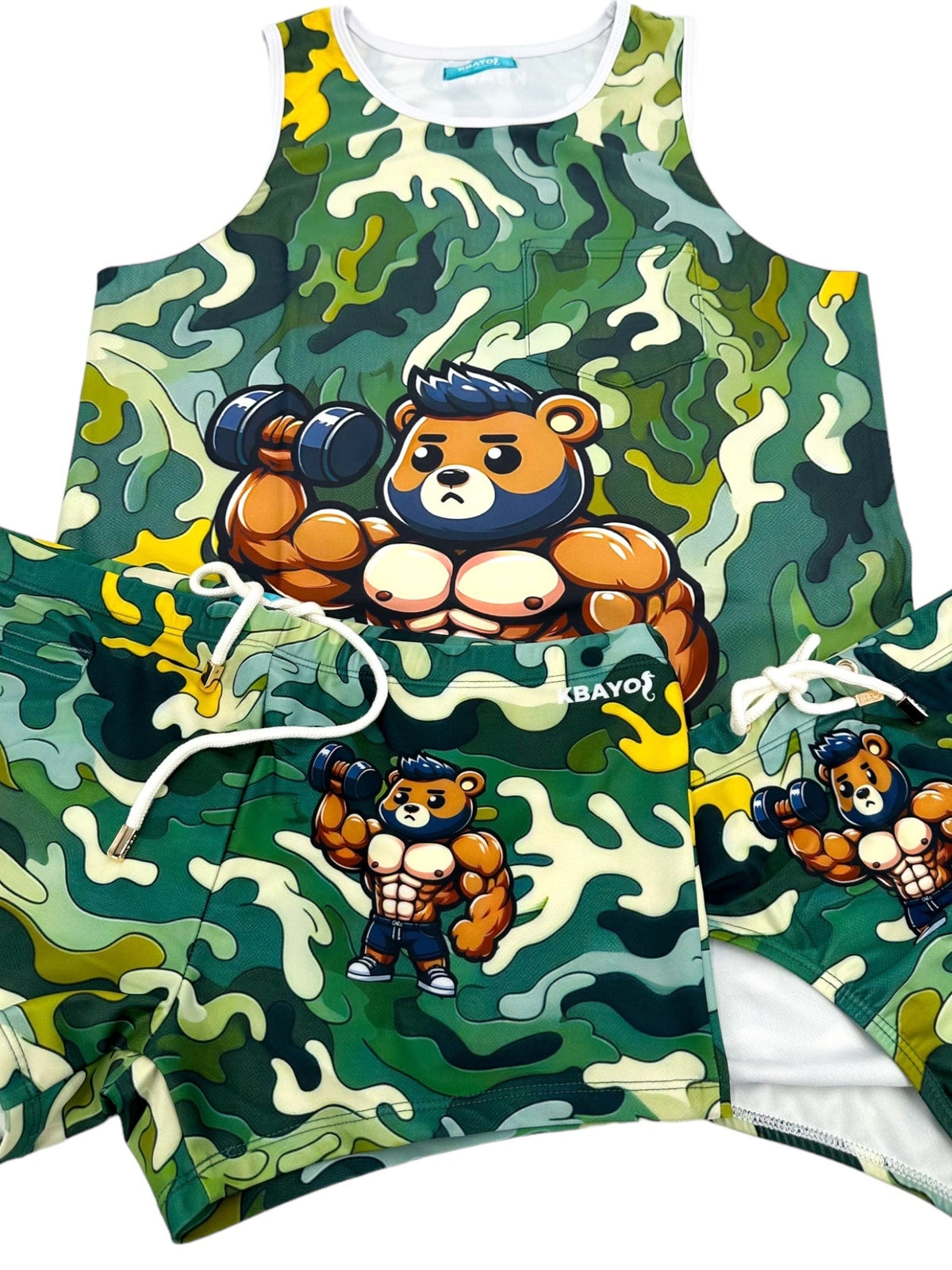 CAMOFLEX Tank Top | MEN TANK TOP | KBAYO | OUTFAIR | OUTFAIR