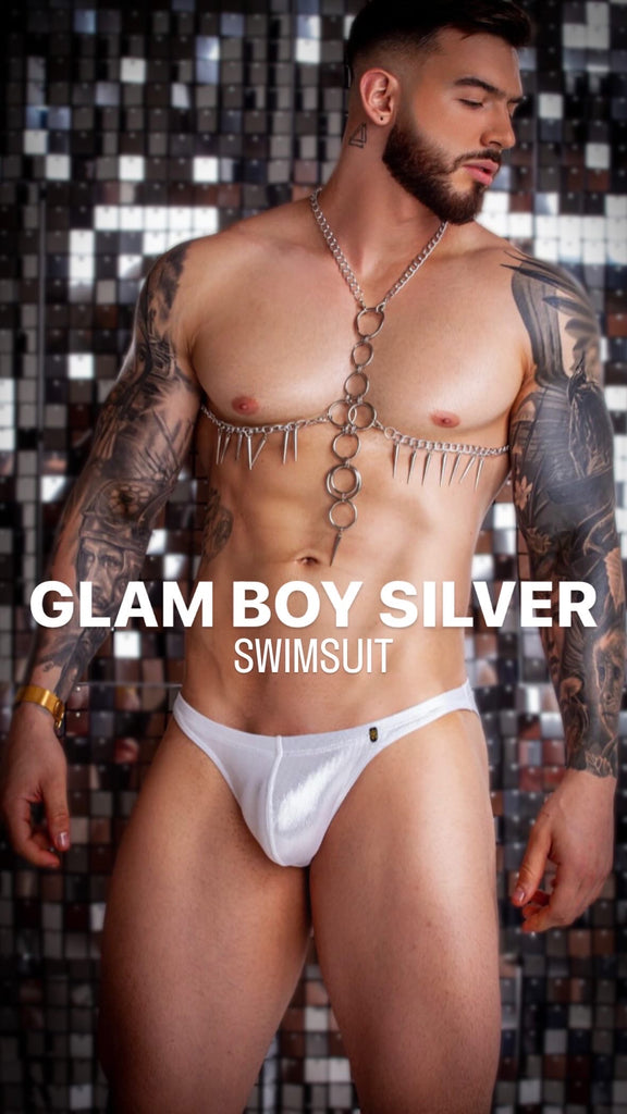 Adonis GLAM BOY Silver Bikini