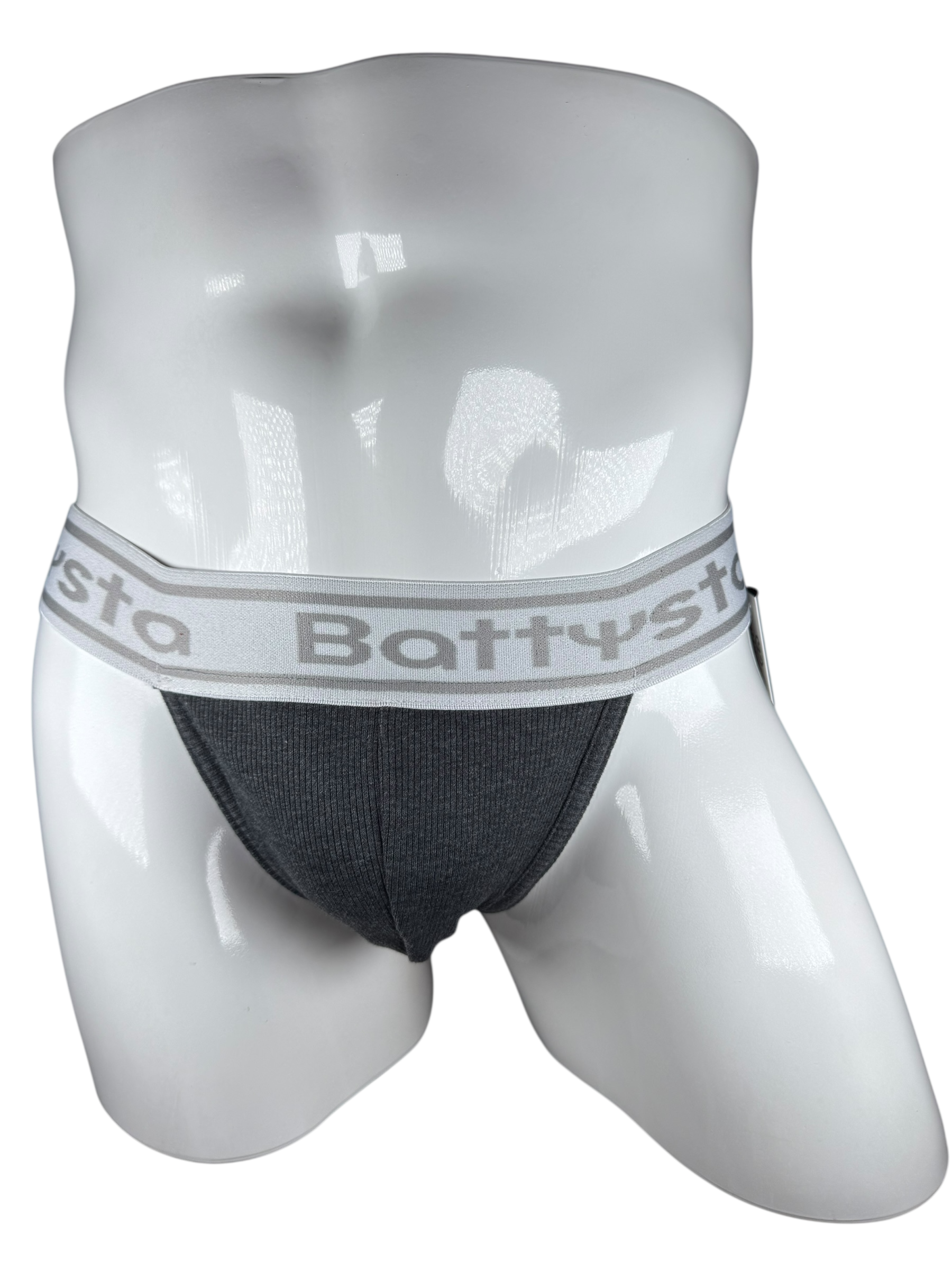 Grey Jockstrap | MEN UNDERWEAR | BATTYSTA | OUTFAIR | OUTFAIR