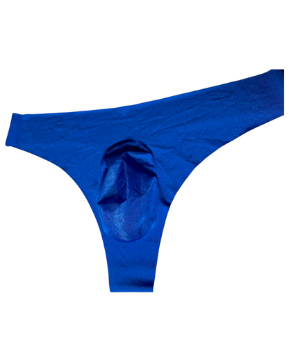 Ethereal Luxe Thong Imperial Blue | MEN UNDERWEAR | ETHAN UNDERWEAR | OUTFAIR | OUTFAIR