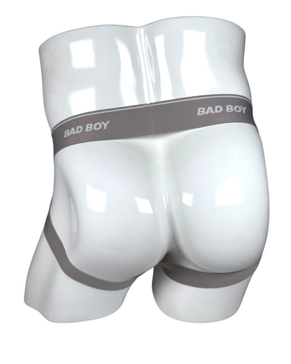 BAD BOY Grey Jockstrap | MEN UNDERWEAR | BAD BOY | OUTFAIR | OUTFAIR