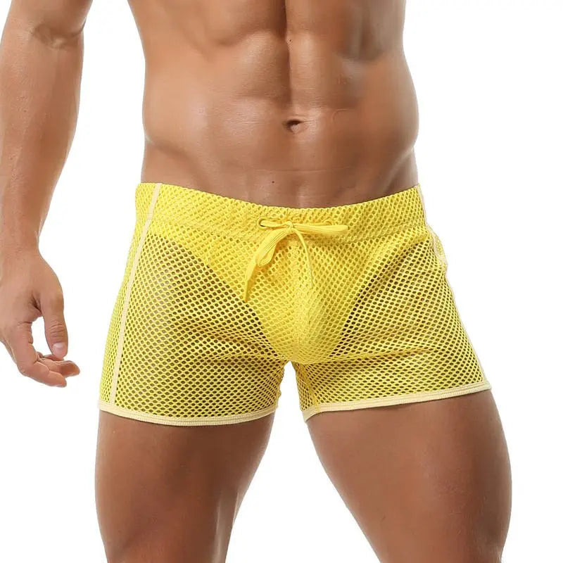 Fishnet Show Swim Shorts