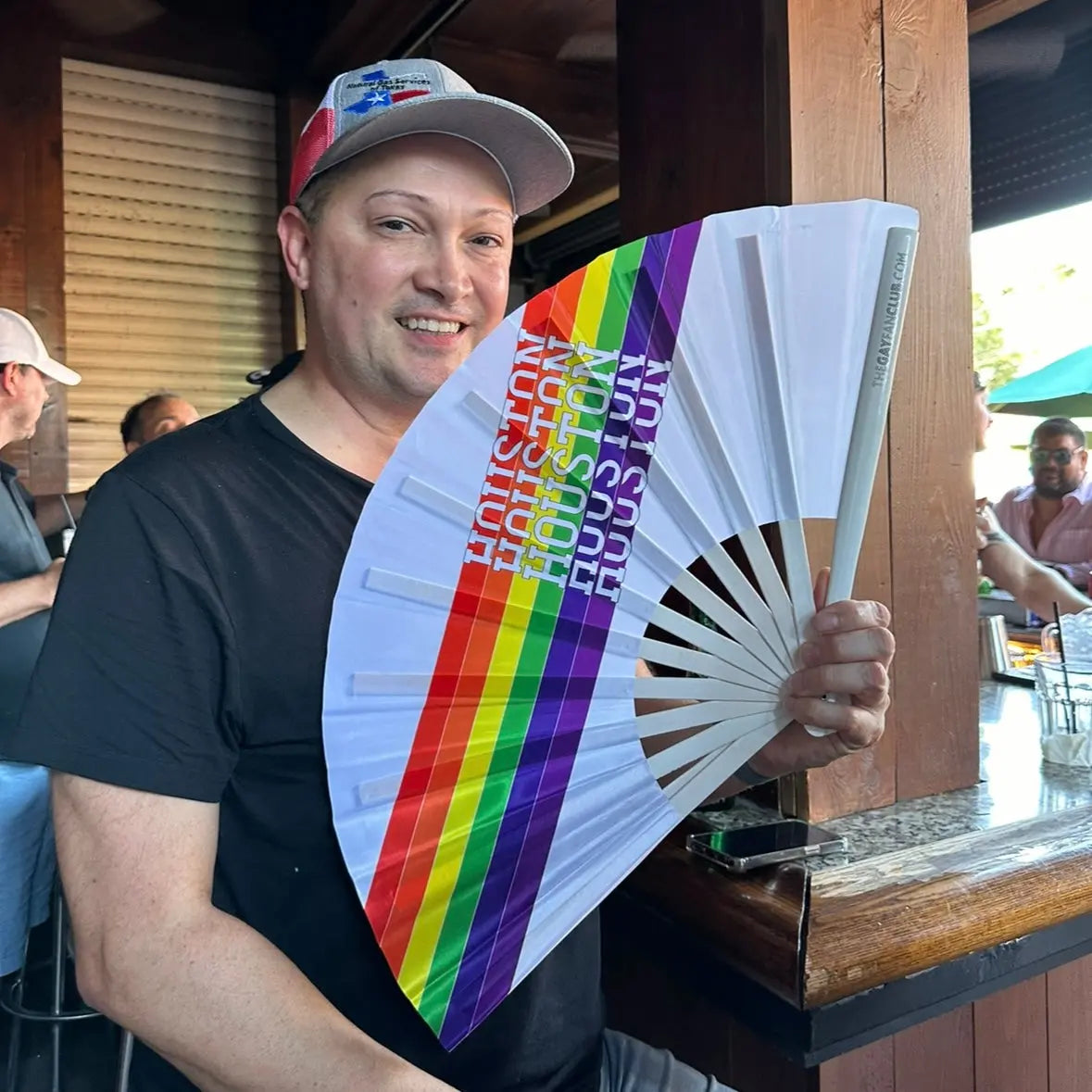 Houston Pride Clack Fan