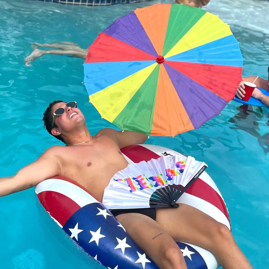 Texas Pride Hand Fan