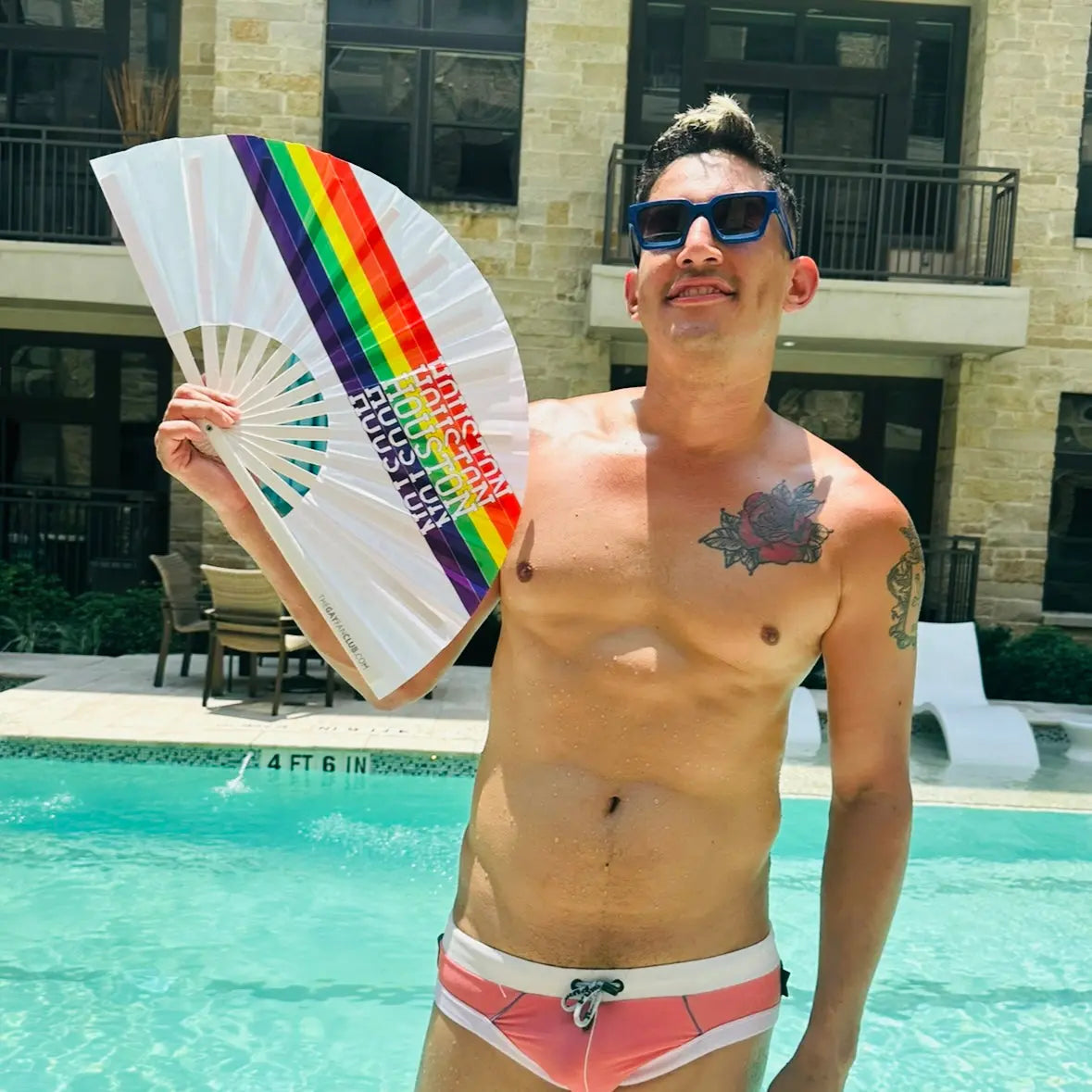 Houston Pride Clack Fan