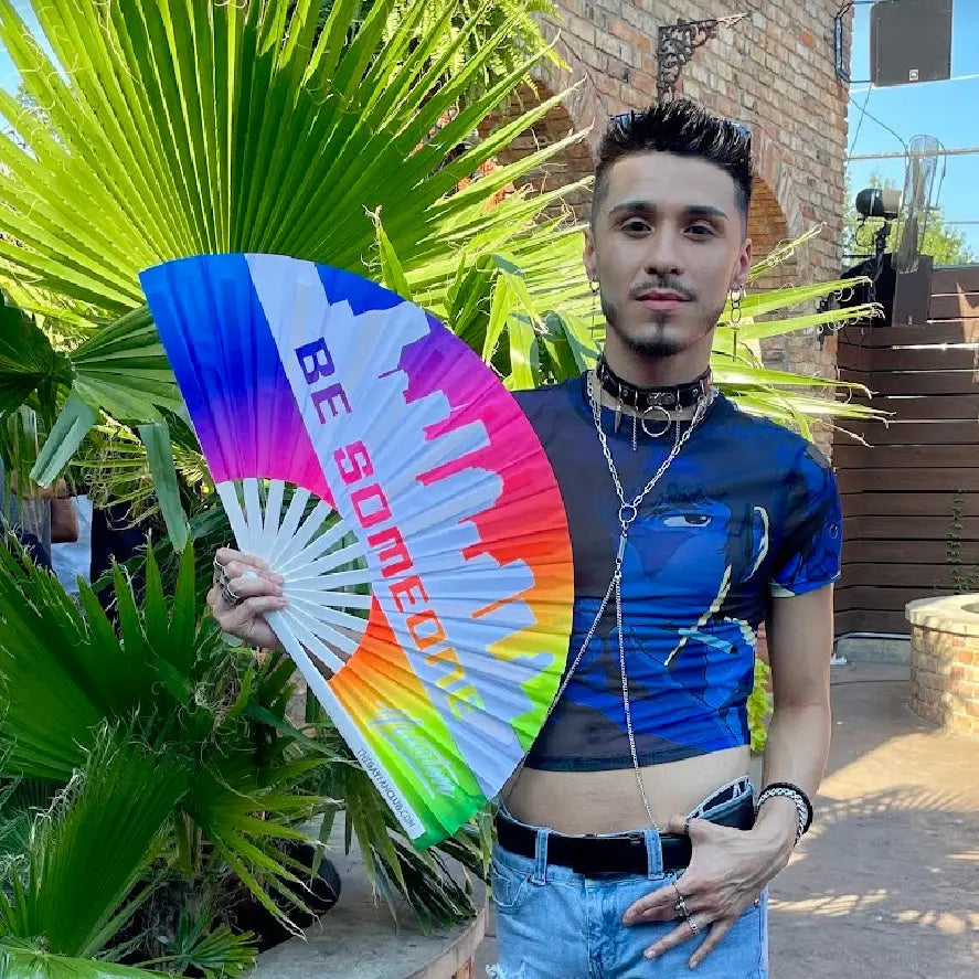 Be Someone Houston Pride Clack Fan