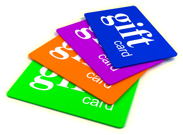 Gift Card - front view