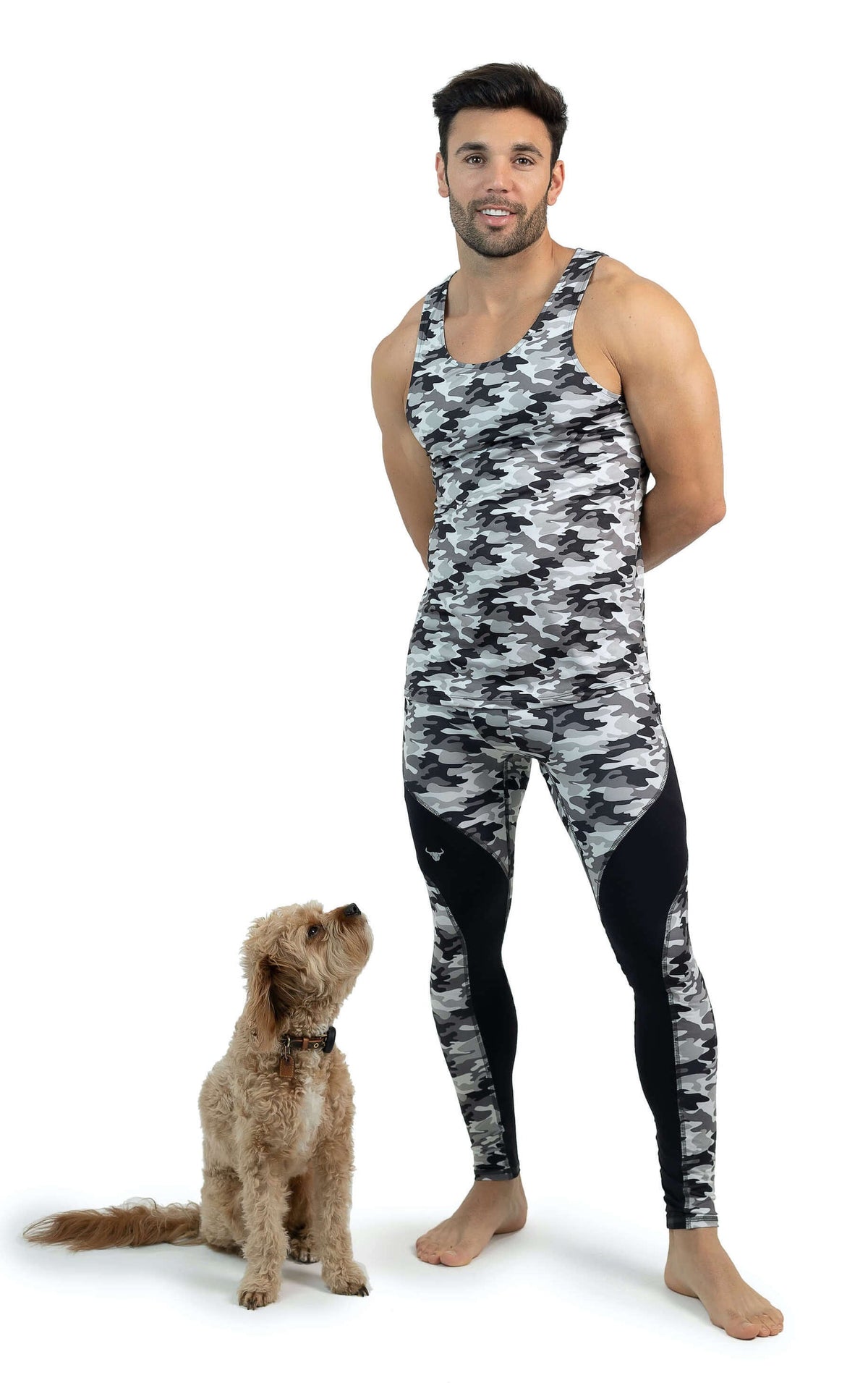 Gray Camo Tank Top - view 4