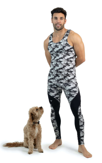 Gray Camo Tank Top - view 4