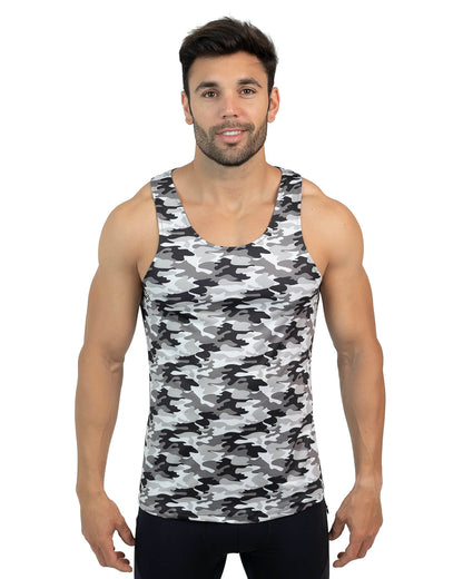 Gray Camo Tank Top - view 1