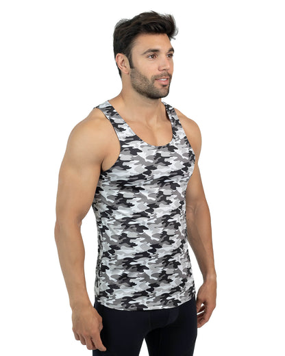 Gray Camo Tank Top - view 2