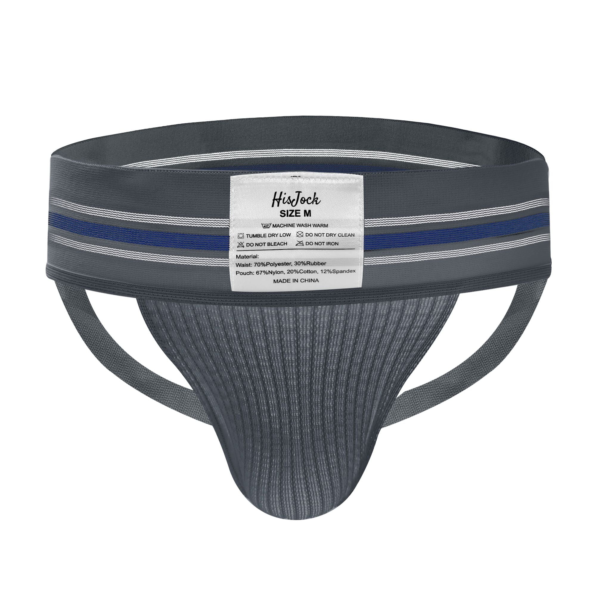 Core Jock - Zaddy Grey 3"