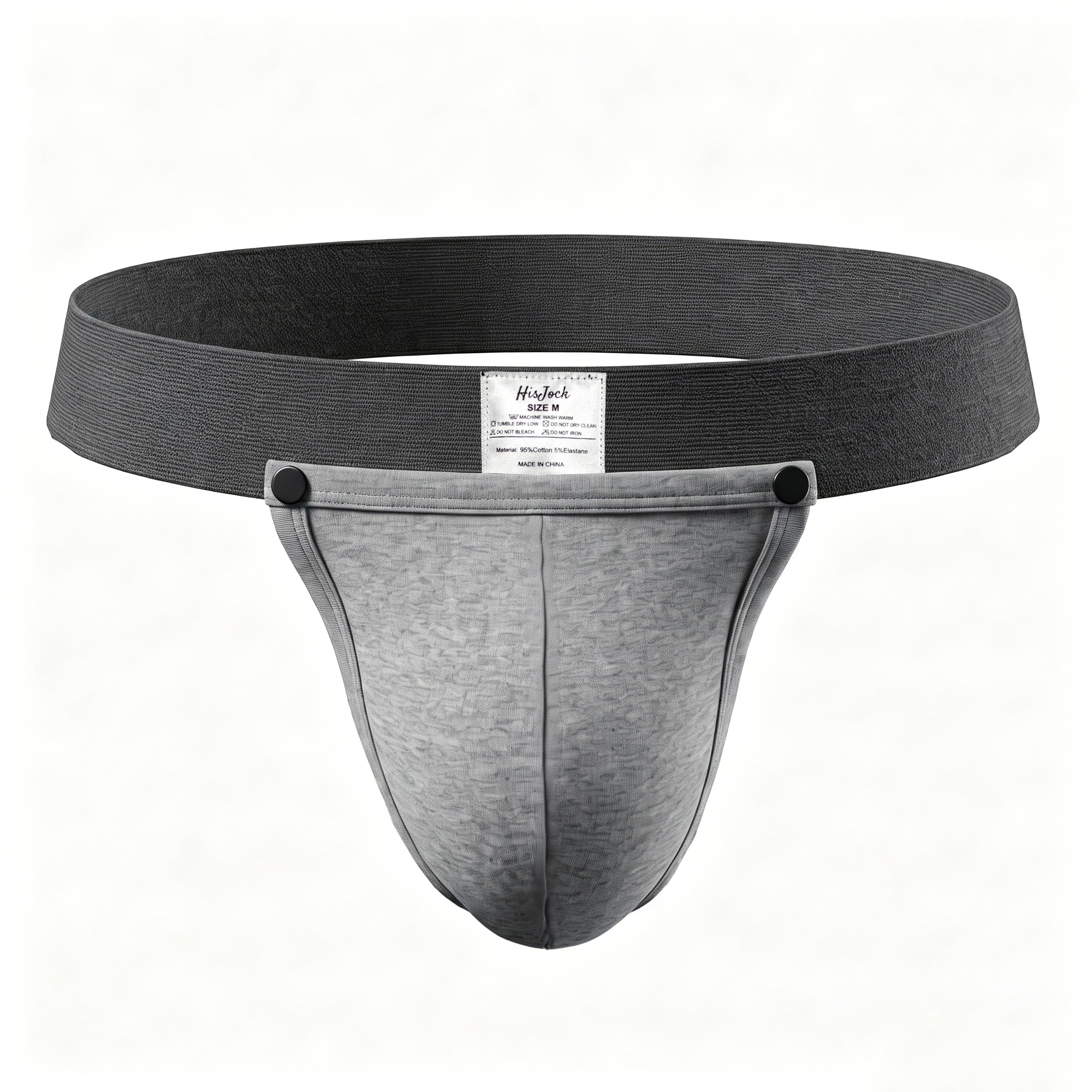 Snap Thong - Grey