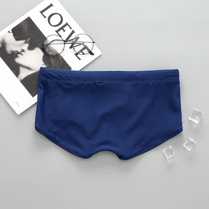 Addicted Solid Swim Trunks