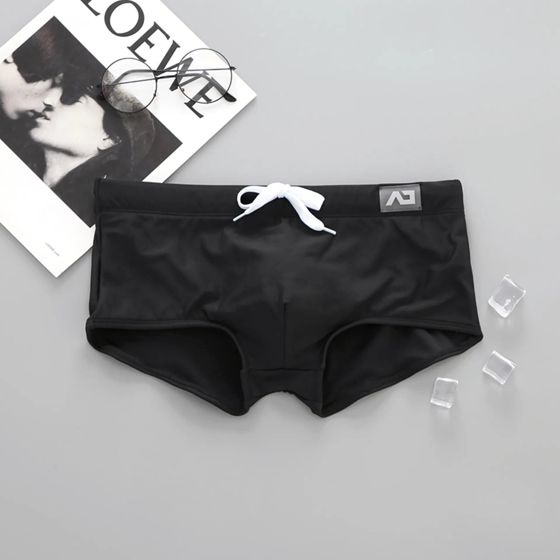 Addicted Solid Swim Trunks