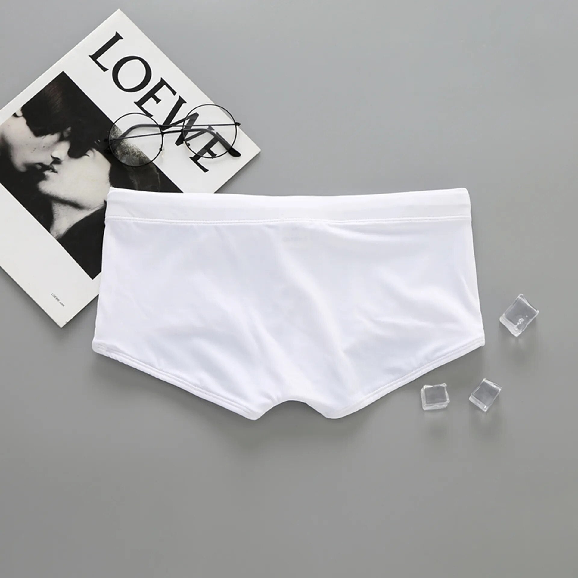 Addicted Solid Swim Trunks