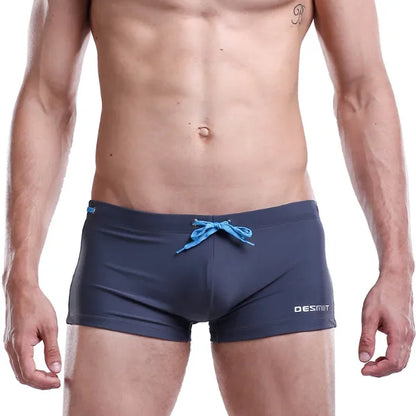 Desmiit Solid Swim Trunks