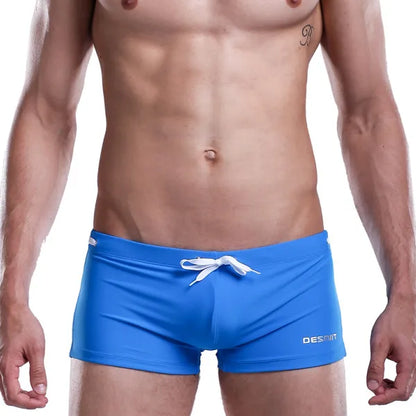 Desmiit Solid Swim Trunks