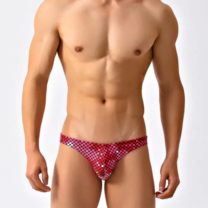 Blue Willow Low Cut Swim Brief