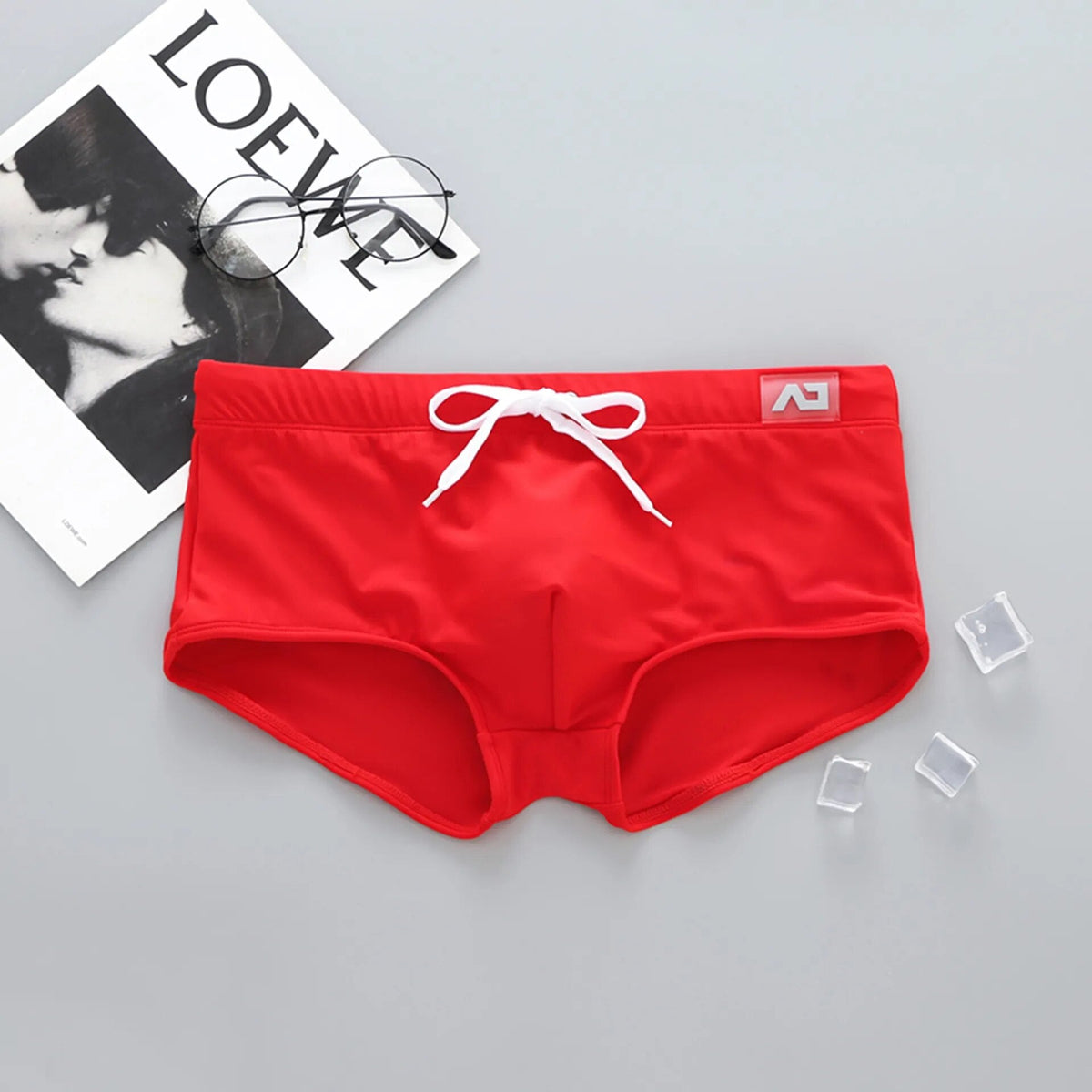 Addicted Solid Swim Trunks