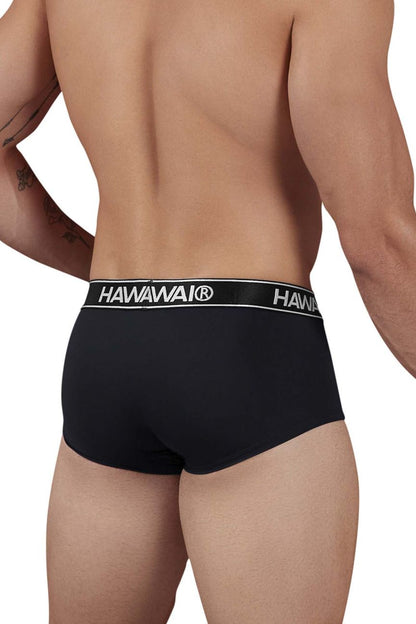 HAWAIR Men's Underwear 41961 Microfiber Briefs Color Black