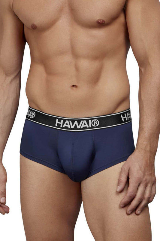 HAWAIR Men's Underwear 41961 Microfiber Briefs Color Dark Blue