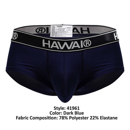 HAWAIR Men's Underwear 41961 Microfiber Briefs Color Dark Blue